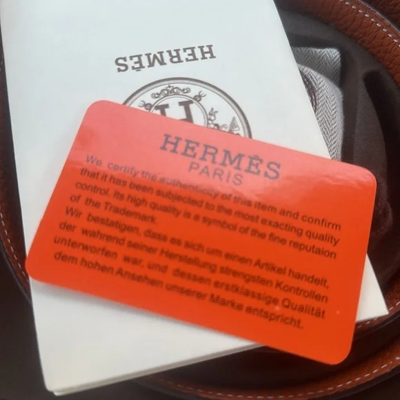 Hermes Belt Size 27